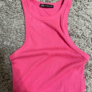 Zara pink top